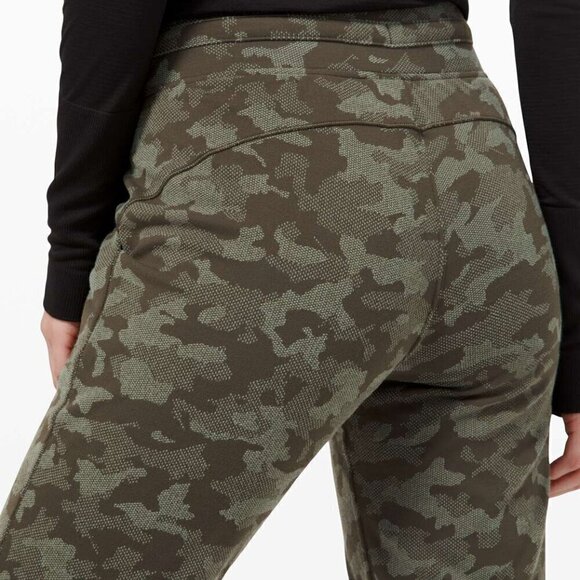 Lululemon Ready to Rulu Jogger 29" - 2 Heritage Camo Dark Olive Green Twill - Picture 2 of 8
